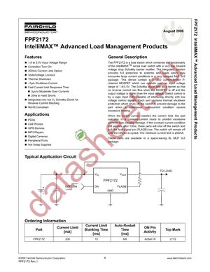 FPF2172 datasheet  